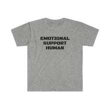 Load image into Gallery viewer, Emotional Support Human -Unisex Softstyle T-Shirt