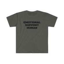 Load image into Gallery viewer, Emotional Support Human -Unisex Softstyle T-Shirt