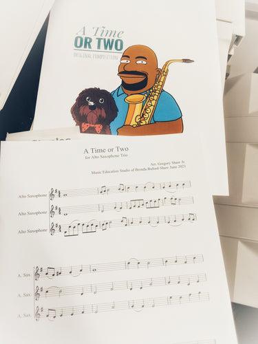 A Time or Two ( original sheet music )